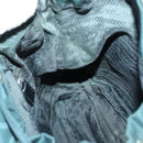 PRADA Backpack Nylon Green Silver Auth 157004-22