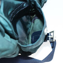 PRADA Backpack Nylon Green Silver Auth 157004-27