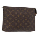 LOUIS VUITTON Monogram Poche Toilette 26 Pouch M47542 LV Auth 157005-1