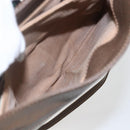 GUCCI GG Supreme Web Sherry Line Bag PVC Beige Gold 10 02 037 Auth 157006-21