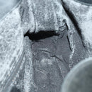 GUCCI Bamboo Shoulder Bag Suede 2way Black Gold Auth 157009-18