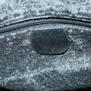 GUCCI Bamboo Shoulder Bag Suede 2way Black Gold Auth 157009-19