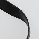 GUCCI Bamboo Shoulder Bag Suede 2way Black Gold Auth 157009-8