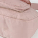 PRADA Shoulder Bag Nylon Pink Silver Auth 157013-10