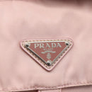 PRADA Shoulder Bag Nylon Pink Silver Auth 157013-15