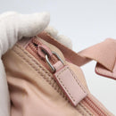 PRADA Shoulder Bag Nylon Pink Silver Auth 157013-16
