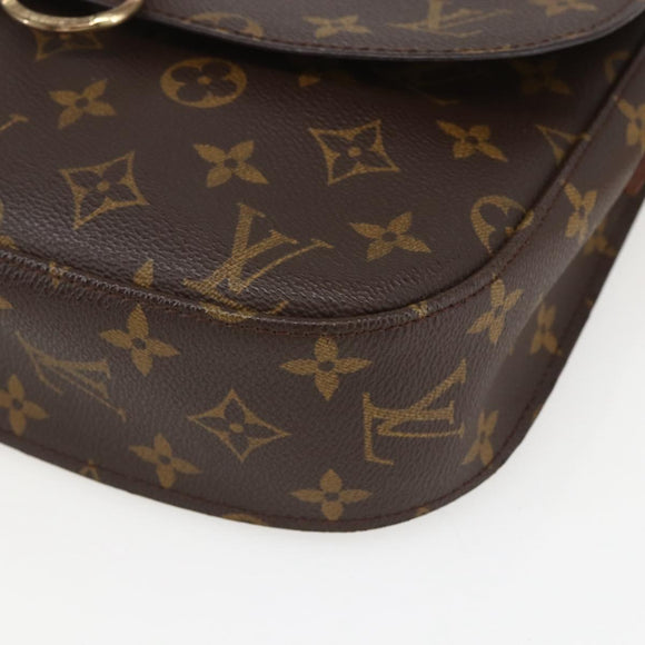 LOUIS VUITTON Monogram Saint Cloud GM Shoulder Bag M51242 LV Auth 157018