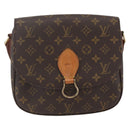 LOUIS VUITTON Monogram Saint Cloud GM Shoulder Bag M51242 LV Auth 157018-2