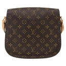 LOUIS VUITTON Monogram Saint Cloud GM Shoulder Bag M51242 LV Auth 157018-3