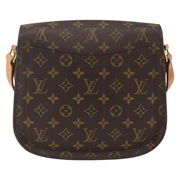 LOUIS VUITTON Monogram Saint Cloud GM Shoulder Bag M51242 LV Auth 157018