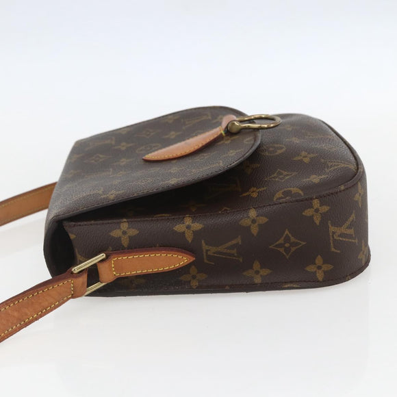 LOUIS VUITTON Monogram Saint Cloud GM Shoulder Bag M51242 LV Auth 157018