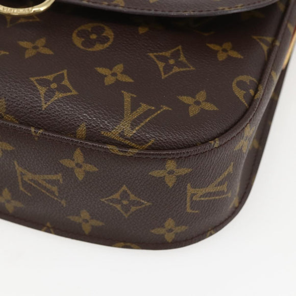 LOUIS VUITTON Monogram Saint Cloud GM Shoulder Bag M51242 LV Auth 157019V