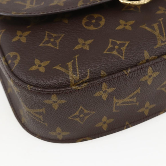 LOUIS VUITTON Monogram Saint Cloud GM Shoulder Bag M51242 LV Auth 157019V