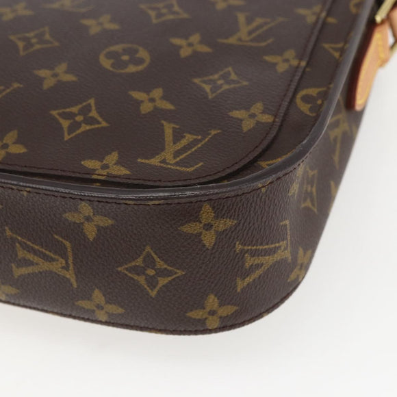 LOUIS VUITTON Monogram Saint Cloud GM Shoulder Bag M51242 LV Auth 157019V