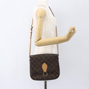 LOUIS VUITTON Monogram Saint Cloud GM Shoulder Bag M51242 LV Auth 157019V-26