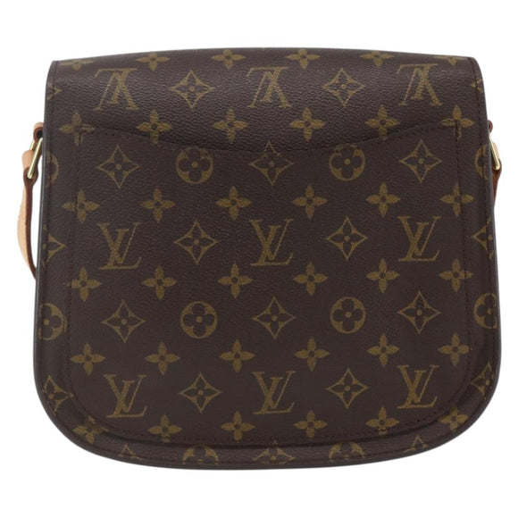 LOUIS VUITTON Monogram Saint Cloud GM Shoulder Bag M51242 LV Auth 157019V