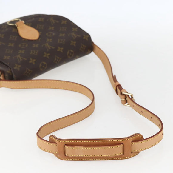 LOUIS VUITTON Monogram Saint Cloud GM Shoulder Bag M51242 LV Auth 157019V