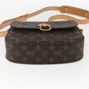 LOUIS VUITTON Monogram Saint Cloud GM Shoulder Bag M51242 LV Auth 157019V-9