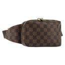 LOUIS VUITTON Damier Ebene Geronimos Shoulder Bag N51994 LV Auth 157020-1