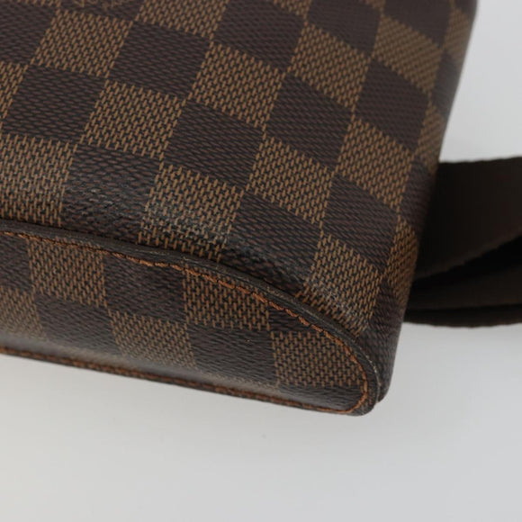 LOUIS VUITTON Damier Ebene Geronimos Shoulder Bag N51994 LV Auth 157020