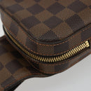 LOUIS VUITTON Damier Ebene Geronimos Shoulder Bag N51994 LV Auth 157020-14