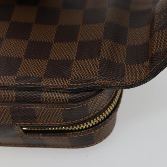 LOUIS VUITTON Damier Ebene Geronimos Shoulder Bag N51994 LV Auth 157020