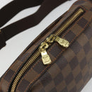 LOUIS VUITTON Damier Ebene Geronimos Shoulder Bag N51994 LV Auth 157020-10