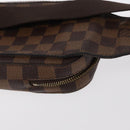 LOUIS VUITTON Damier Ebene Geronimos Shoulder Bag N51994 LV Auth 157021-17