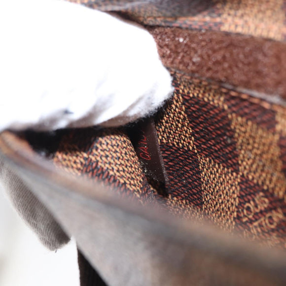 LOUIS VUITTON Damier Ebene Geronimos Shoulder Bag N51994 LV Auth 157021