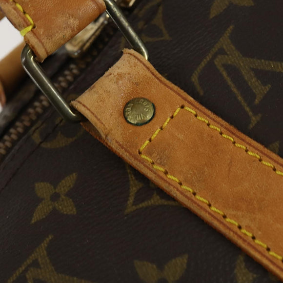 LOUIS VUITTON Monogram Keepall 50 Boston Bag M41426 LV Auth 157023