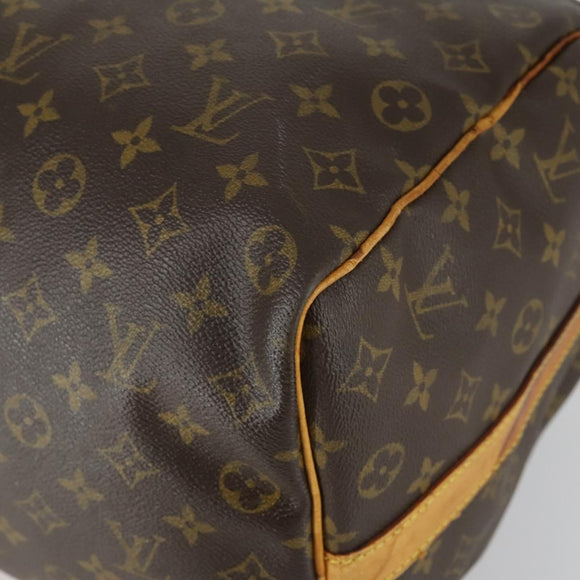 LOUIS VUITTON Monogram Keepall Bandouliere 50 Boston Tasche M41416 LV Auth 157024