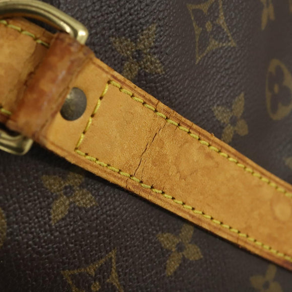 LOUIS VUITTON Monogram Keepall Bandouliere 50 Boston Tasche M41416 LV Auth 157024