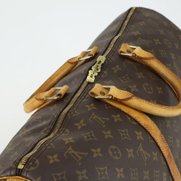 LOUIS VUITTON Monogram Keepall Bandouliere 50 Boston Tasche M41416 LV Auth 157024