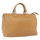 LOUIS VUITTON Epi Speedy 30 Hand Bag Beige LV Auth 157028-1