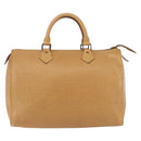 LOUIS VUITTON Epi Speedy 30 Hand Bag Beige LV Auth 157028-13