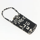 CHANEL Bysy line Tote Bag Canvas Black CC Auth 157029-24