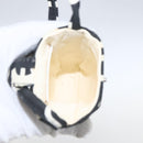 CHANEL Bysy line Tote Bag Canvas Black CC Auth 157029-25