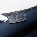 GUCCI GG Supreme Sherry Line Tote Bag PVC Navy Gold 904 02 003 Auth 157032-10