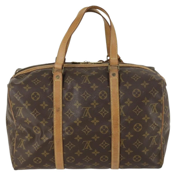 LOUIS VUITTON Monogram Sac Souple 35 Boston Bag M41626 LV Auth 157033
