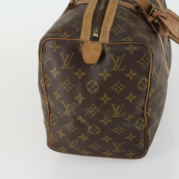 LOUIS VUITTON Monogram Sac Souple 35 Boston Bag M41626 LV Auth 157033