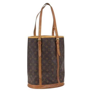 LOUIS VUITTON Monogram Bucket GM Shoulder Bag M42236 LV Auth 157036