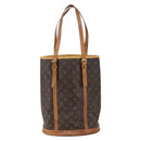 LOUIS VUITTON Monogram Bucket GM Shoulder Bag M42236 LV Auth 157036-13