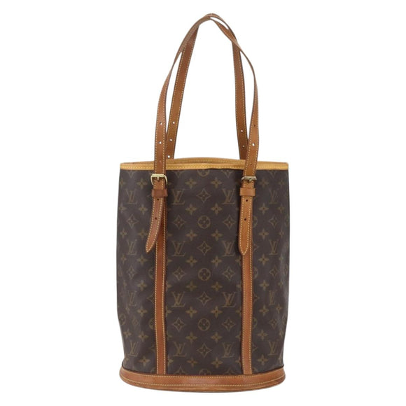 LOUIS VUITTON Monogram Bucket GM Shoulder Bag M42236 LV Auth 157036