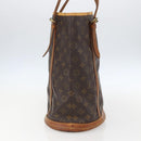 LOUIS VUITTON Monogram Bucket GM Shoulder Bag M42236 LV Auth 157036-4
