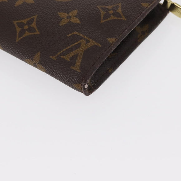 LOUIS VUITTON Monogram Bucket GM Accessory Pouch LV Auth 157037