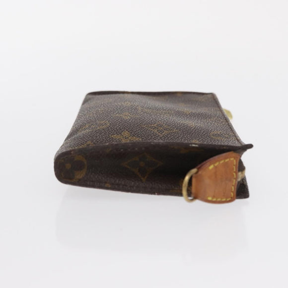 LOUIS VUITTON Monogram Bucket GM Accessory Pouch LV Auth 157037