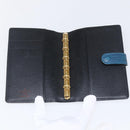 LOUIS VUITTON Epi Agenda PM Day Planner Cover Blue R20055 LV Auth 157040-8
