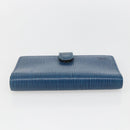 LOUIS VUITTON Epi Agenda PM Day Planner Cover Blue R20055 LV Auth 157040-4