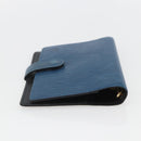 LOUIS VUITTON Epi Agenda PM Day Planner Cover Blue R20055 LV Auth 157040-5