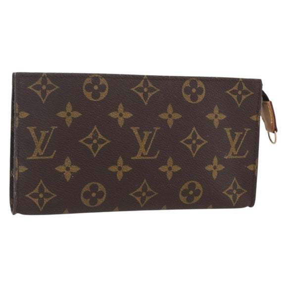 LOUIS VUITTON Monogram Bucket GM Accessory Pouch LV Auth 157042